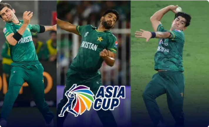 Asia Cup Pakistan Pace Trio Of Shaheen Afridi Haris Rauf And Naseem Shah Create History In